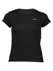 Pepe Jeans Koszulka w kolorze czarnym rozmiar: L. Czarne koszulki damskie Pepe Jeans, l, bez wzorów, z jeansu, bez kołnierzyka, bez ramiączek. Za 96.37 zł.