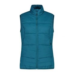 Damska kurtka bez rękawów CMP. Niebieskie kurtki sportowe damskie CMP, l, bez wzorów, bez kaptura. Za 424.00 zł.