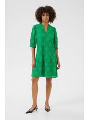 CULTURE Sukienka w kolorze zielonym rozmiar: M. Zielone sukienki damskie Culture, bez wzorów, z bawełny, bez ramiączek. Za 109.52 zł.
