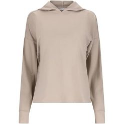 Bluza damska z kapturem Athlecia Guyana. Czerwone bluzy damskie Athlecia, bez wzorów, z kapturem. Za 267.00 zł.