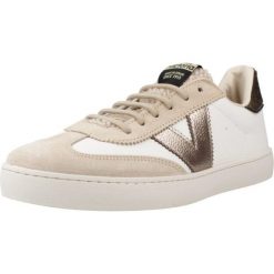 Buty VICTORIA 1126222V Beżowy. Brązowe obuwie trekkingowe damskie Victoria, z tkaniny, bez zapięcia. Za 298.99 zł.