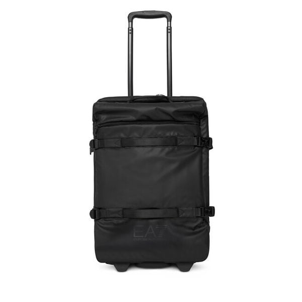 Walizka kabinowa EA7 Emporio Armani. Czarne walizki EA7 Emporio Armani, bez wzorów. Za 615.99 zł.
