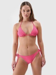4F Góra od bikini damska - fuksja XS. Czerwone bikini 4F, bez wzorów, z elastanu. Za 49.99 zł.