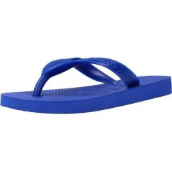 Klapki Havaianas Model 4000029 Kolor Niebieski. Czerwone klapki damskie Havaianas, bez wzorów, z gumy, bez obcasa, bez zapięcia. Za 116.00 zł.