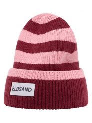 ELBSAND Czapka beanie "Norid" w kolorze czerwono-różowym rozmiar: onesize. Czerwone czapki damskie ELBSAND, bez wzorów, z materiału. Za 73.99 zł.