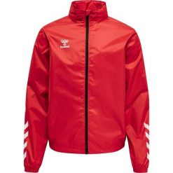 Kurtka ortalionowa piłkarska dla dorosłych Hummel Core XK Spray Jacket. Czerwone kurtki damskie Hummel, m, bez wzorów, bez kaptura. Za 168.00 zł.