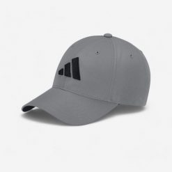 Czapka z daszkiem do golfa ADIDAS. Brązowe czapki z daszkiem damskie Adidas, bez wzorów, z materiału. Za 69.99 zł.