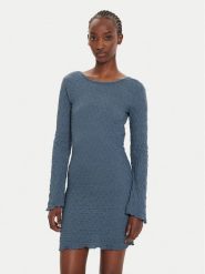 Brave Soul Sukienka codzienna LDRJ-225ORALIEBL Niebieski Regular Fit. Niebieskie sukienki damskie Brave Soul, bez wzorów, z wiskozy, bez ramiączek. Za 79.99 zł.