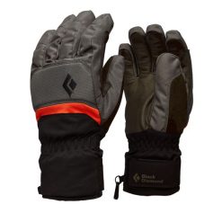 Rękawice narciarskie ocieplane Black Diamond Mission Gloves. Czarne rękawiczki damskie Black Diamond, bez wzorów. Za 239.99 zł.
