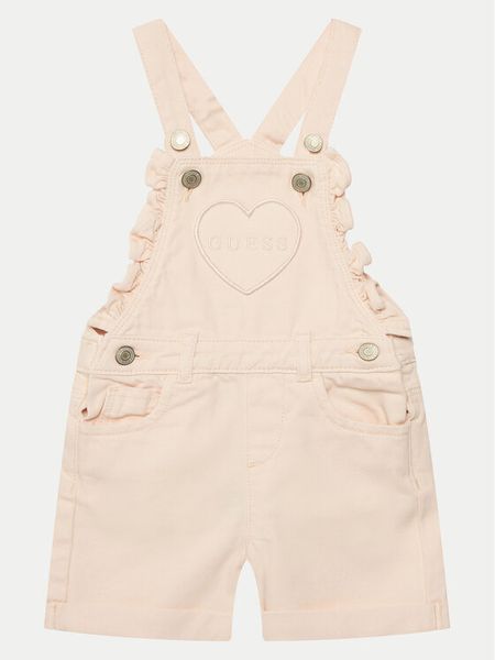 Guess Jeansy K5GK10 WH6L0 Różowy Regular Fit. Czerwone jeansy dziewczęce Guess, z aplikacjami, z bawełny. Za 139.99 zł.