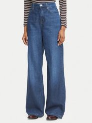 BOSS Jeansy 50569156 Niebieski Wide Leg. Niebieskie jeansy damskie Boss. Za 509.99 zł.