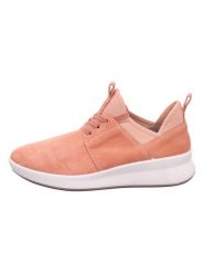 Legero Skórzane sneakersy "Light" w kolorze pomarańczowym rozmiar: 41. Pomarańczowe obuwie sportowe damskie Legero, bez zapięcia. Za 202.03 zł.