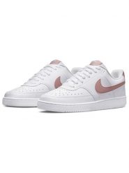 Nike Sportswear Sneakersy "Court vision low next nature" w kolorze biało-jasnoróżowym rozmiar: 37,5. Białe obuwie sportowe damskie Nike Sportswear, bez zapięcia. Za 311.85 zł.