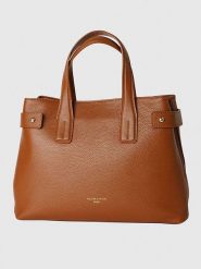 Victor & Hugo Paris Skórzana torebka "Luna" w kolorze jasnobrązowym - 36 x 27 x 14 cm rozmiar: onesize. Brązowe torebki klasyczne damskie Victor & Hugo Paris, z materiału, przez ramię, bez dodatków. Za 336.95 zł.