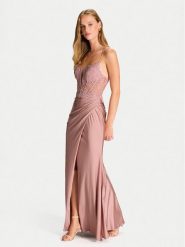 Hey Kyla Sukienka wieczorowa 5AI058HK Różowy Regular Fit. Czerwone sukienki damskie Hey Kyla, bez wzorów, z syntetyku, wizytowe, bez ramiączek. Za 1,149.00 zł.