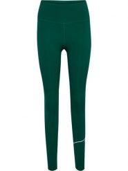 Legginsy damskie Hummel hmlCOURT. Zielone legginsy damskie Hummel, m, bez wzorów, z materiału. Za 225.50 zł.