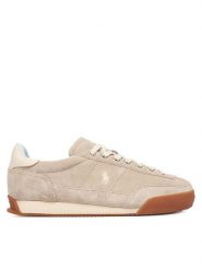 Polo Ralph Lauren Sneakersy 804P18219001 Beżowy. Brązowe obuwie sportowe damskie Polo Ralph Lauren, ze skóry, bez zapięcia. Za 689.99 zł.