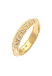 Elli DIAMONDS Pierścionek zaręczynowy damski diament (0,12 ct.) w 925 Sterling Silver Pierścionki 1 ct Damski. Szare pierścionki damskie Elli DIAMONDS, z diamentem, srebrne. Za 593.99 zł.