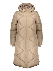 JDY Płaszcz zimowy w kolorze beżowym rozmiar: L. Brązowe płaszcze damskie JDY, na zimę, l, bez wzorów, z puchu, bez kaptura. Za 217.99 zł.