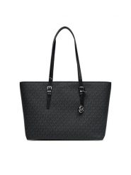 MICHAEL Michael Kors Torebka Quinn 30T5SQNT9V Czarny. Czarne shopper bag MICHAEL Michael Kors, bez wzorów, ze skóry, bez dodatków. Za 999.99 zł.