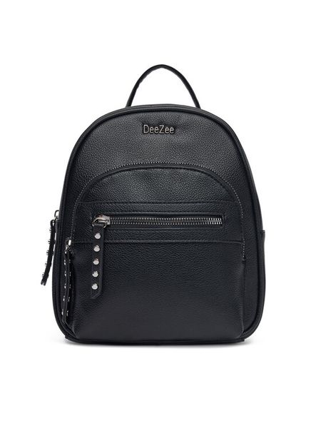 DeeZee Plecak DZE-S-009-07 Czarny. Czarne plecaki DeeZee, bez wzorów, ze skóry. Za 129.99 zł.