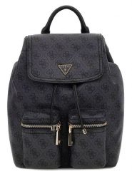 Guess Plecak w kolorze czarnym - 21 x 30 x 11 cm rozmiar: onesize. Czarne plecaki Guess, z aplikacjami, z materiału. Za 404.99 zł.