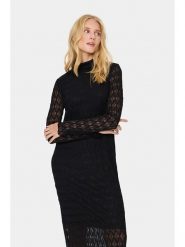 SAINT TROPEZ Sukienka "Hattie" w kolorze czarnym rozmiar: XXL. Czarne sukienki damskie Saint Tropez, bez wzorów, z koronki, bez ramiączek. Za 105.38 zł.