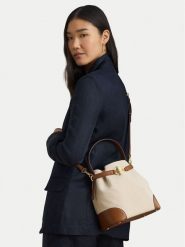 LAUREN RALPH LAUREN Torebka 431P04294005 Beżowy. Brązowe torebki klasyczne damskie Lauren Ralph Lauren, z materiału, bez dodatków. Za 1,698.99 zł.