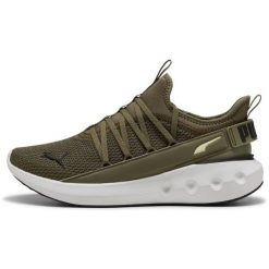 Sneakers Puma Softride Carson Fresh. Zielone obuwie sportowe damskie Puma, bez zapięcia, na fitness i siłownię. Za 490.00 zł.