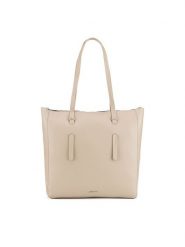 JENNY Torebka JNY-S-001-07 Beżowy. Brązowe shopper bag Jenny, bez wzorów, z tworzywa sztucznego, bez dodatków. Za 149.99 zł.