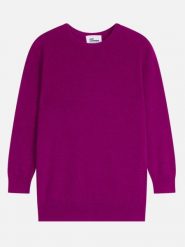 Just Cashmere Kaszmirowy sweter "Janice" w kolorze fioletowym rozmiar: M. Różowe swetry klasyczne damskie Just Cashmere, m, z kaszmiru, bez kołnierzyka. Za 370.71 zł.