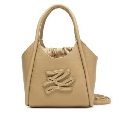 Torebka KARL LAGERFELD. Brązowe torebki klasyczne damskie KARL LAGERFELD, bez dodatków. Za 1,099.00 zł.