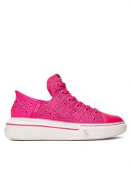 Skechers Sneakersy Snoop One-Rhine-Stoned 186005/PNK Różowy. Czerwone obuwie sportowe damskie Skechers, z materiału, bez zapięcia. Za 309.99 zł.
