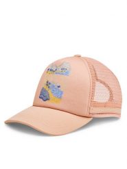 Roxy Czapka z daszkiem ERJHA04267 Brązowy. Brązowe czapki z daszkiem damskie Roxy, bez wzorów, z materiału. Za 69.99 zł.