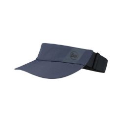 Czapka z daszkiem BUFF SPEED VISOR SOLID ASH. Niebieskie czapki z daszkiem damskie Buff, bez wzorów, z poliesteru. Za 139.90 zł.