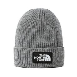Czapka zimowa The North Face LOGO BOX CUF BNE MEDIUM GREY. Szare czapki damskie The North Face, na zimę, bez wzorów. Za 139.00 zł.