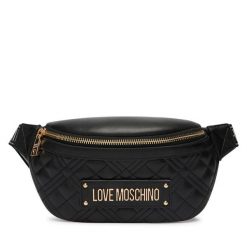 Nerka LOVE MOSCHINO. Czarne nerki i saszetki damskie Love Moschino, bez dodatków. Za 679.99 zł.