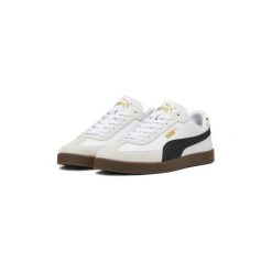 Buty damskie sportowe sneakersy Puma CLUB II ERA. Czarne obuwie sportowe treningowe Puma, z materiału, trekkingowe. Za 216.99 zł.