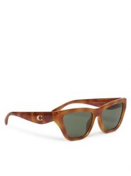 Coach Okulary przeciwsłoneczne 0HC8449U 577482 Brązowy. Brązowe okulary przeciwsłoneczne damskie Coach. Za 569.99 zł.