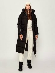 Woolrich Płaszcz puchowy "GTX" w kolorze czarnym rozmiar: M. Czarne płaszcze damskie Woolrich, m, bez wzorów, z puchu, bez kaptura. Za 3,184.11 zł.