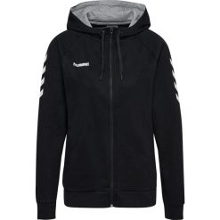 Bluza z kapturem do piłki ręcznej damska Hummel Go Cotton Zip Hoodie Woman. Niebieskie bluzy damskie Hummel, xs, bez wzorów, z bawełny, z kapturem. Za 204.95 zł.