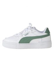 Puma Skórzane sneakersy "Ca Pro Classic" w kolorze biało-zielonym rozmiar: 38. Białe obuwie sportowe damskie Puma, z materiału, bez zapięcia. Za 187.96 zł.