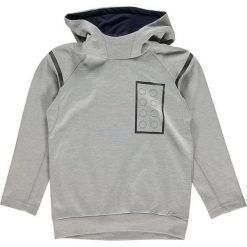 Bluza "Sebastian 606" w kolorze szarym. Szare bluzy chłopięce LEGO Wear, z aplikacjami. W wyprzedaży za 105.95 zł.