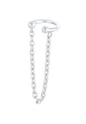 Elli Damski naszyjnik Earcuff Necklace Filigranowy Elegant w 925 Sterling Silver Pozłacany Kolczyki 1 ct. Szare naszyjniki damskie Elli, pozłacane. Za 243.99 zł.