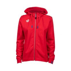 Bluza damska Arena Team Hooded Jacket Panel z kapturem. Szare bluzy damskie Arena, l, bez wzorów, z bawełny, z kapturem. Za 299.00 zł.