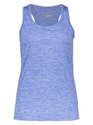 Mizuno Top sportowy "Impulse Core" w kolorze niebieskim rozmiar: XL. Niebieskie koszulki sportowe damskie Mizuno, xl, bez wzorów, bez ramiączek, outdoorowe. Za 61.46 zł.