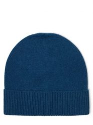 Marie Lund Czapka Kobiety Kaszmir niebieski, ONE SIZE. Niebieskie czapki damskie Marie Lund, bez wzorów, z kaszmiru. Za 249.95 zł.