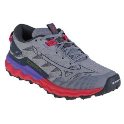 Buty do chodzenia damskie Mizuno Wave Daichi 7. Szare obuwie sportowe damskie Mizuno, z gumy, bez zapięcia, do biegania, mizuno wave. Za 499.99 zł.