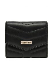 WITTCHEN Portfel 99-1Y-516-1 Czarny. Czarne portfele damskie Wittchen, bez wzorów, ze skóry. Za 199.99 zł.