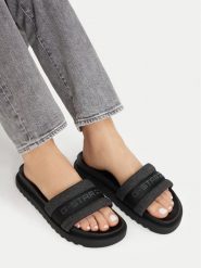 G-Star Raw Klapki CEO-COLSI Czarny. Czarne klapki damskie G-Star, bez wzorów, z materiału, bez obcasa, bez zapięcia. Za 90.99 zł.